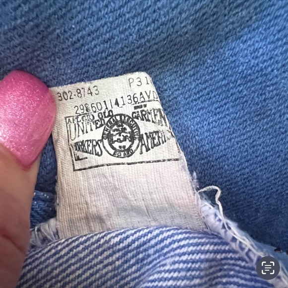 Lee Riders👖90’s Sky Blue High Waist Jeans Vintage Denim - Picture 10 of 12